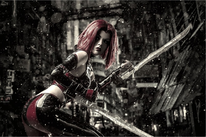 snowing, vampire, clothing, adult, Dark, women, snow, portrait, cold temperature, warm clothing, young women, horror, young adult, hairstyle, winter, adventure