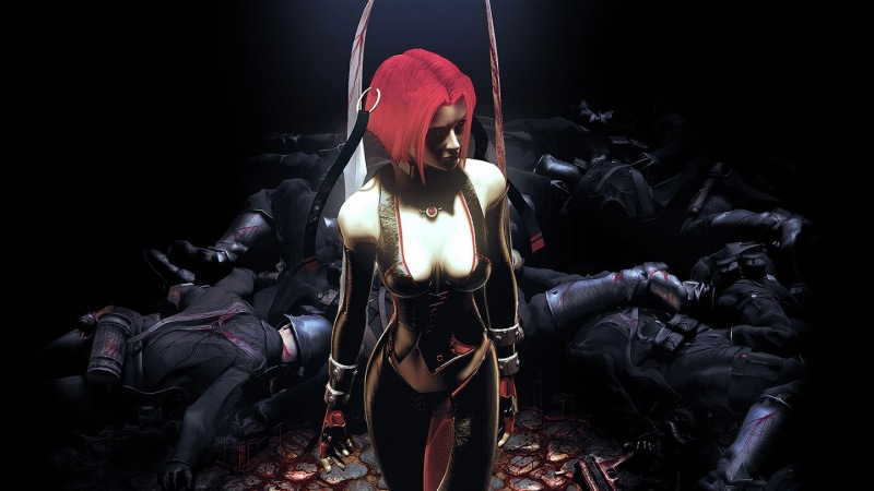 fantasy, vampire, thriller, Dark, 2K, adventure, BloodRayne, action, horror, blood