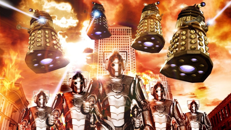Doctor Who, Cyberman (Doctor Who), TV Show, Dalek, 1080P