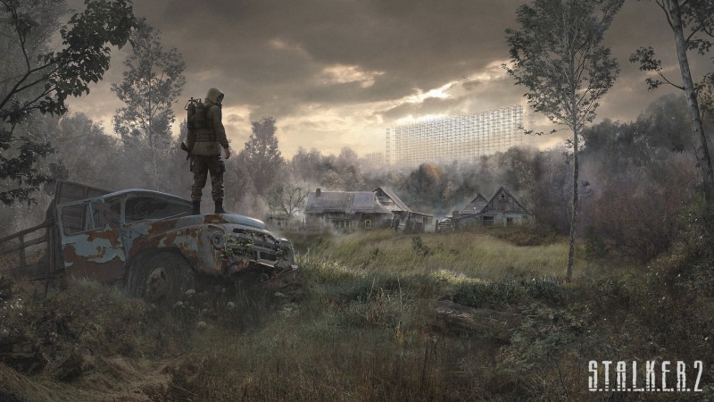 abandoned, AK-74, S.T.A.L.K.E.R. 2, Chernobyl, 1080P, gas masks, AK 74, S.T.A.L.K.E.R., trees