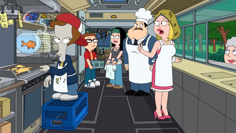 series, american, comedy, family, dad, cartoon, 4K, animation