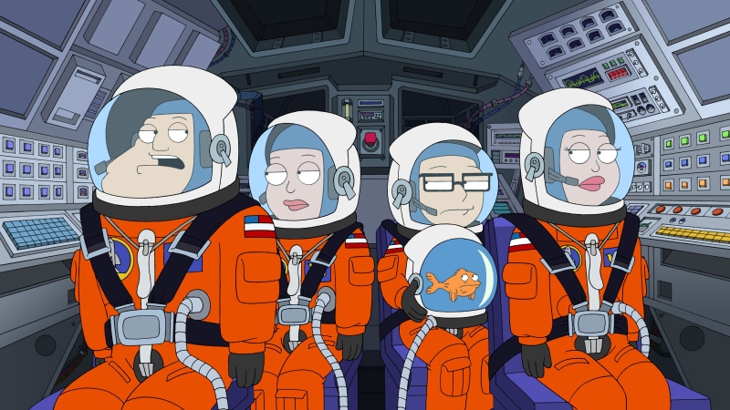 series, cartoon, dad, animation, comedy, 4K, american, family