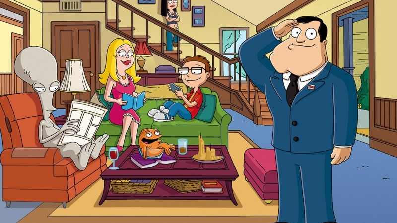 dad, 1080P, animation, american, series, comedy, cartoon, family