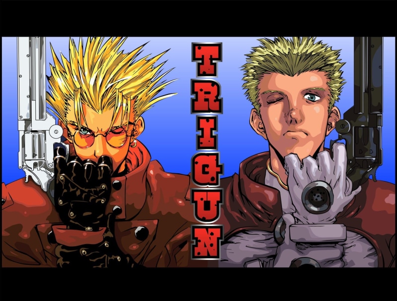 people, two people, headphones, females, mid adult, togetherness, men, representation, males, portrait, real people, Vash the Stampede, lifestyles, women