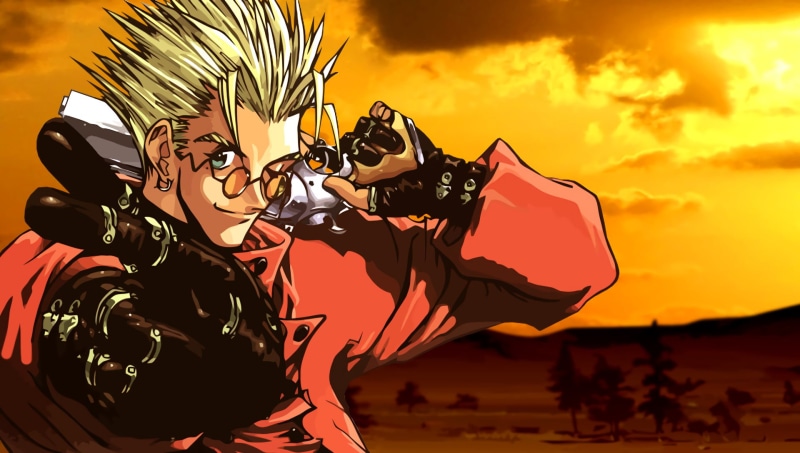 1080P, anime, Vash the Stampede, Trigun, anime boys