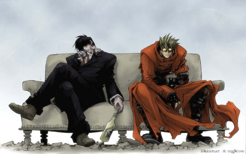 vash, stampede, 720P, wolfwood, nicholas, trigun