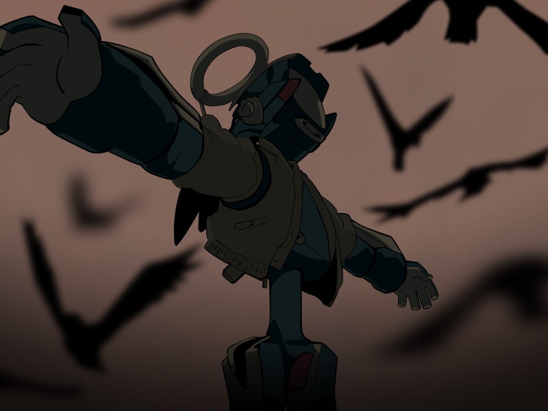 flcl, canti, 720P, dark, anime