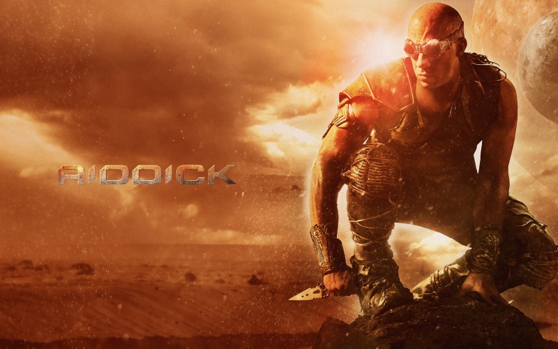 dvd, 2K, poster, riddick