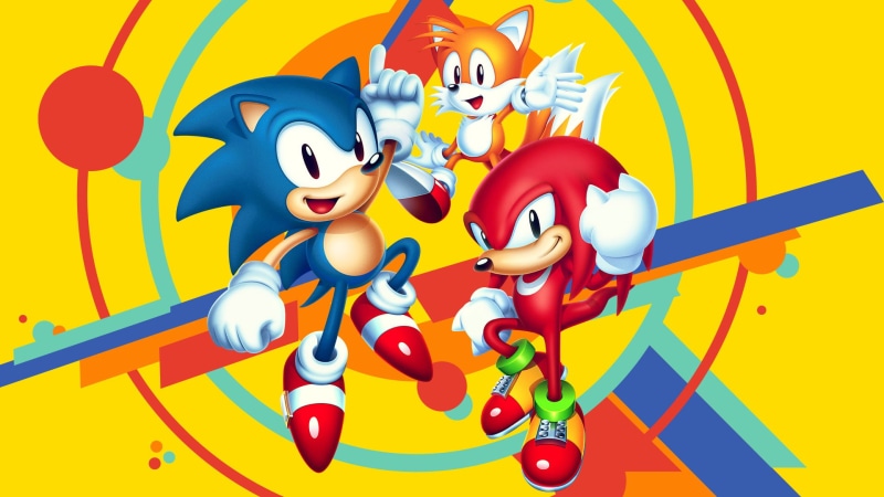 toy, sign, representation, art and craft, circus, fear, Sonic the Hedgehog, warning sign, Knuckles the Echidna, emotion, multi colored, 1080P, Sonic, Miles " Tails" Prower