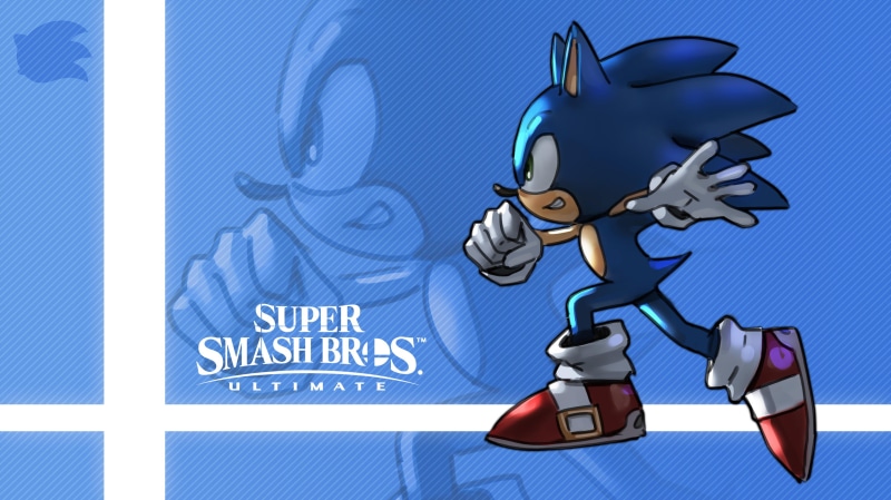Sonic the Hedgehog, 2K, Video Game, Super Smash Bros. Ultimate