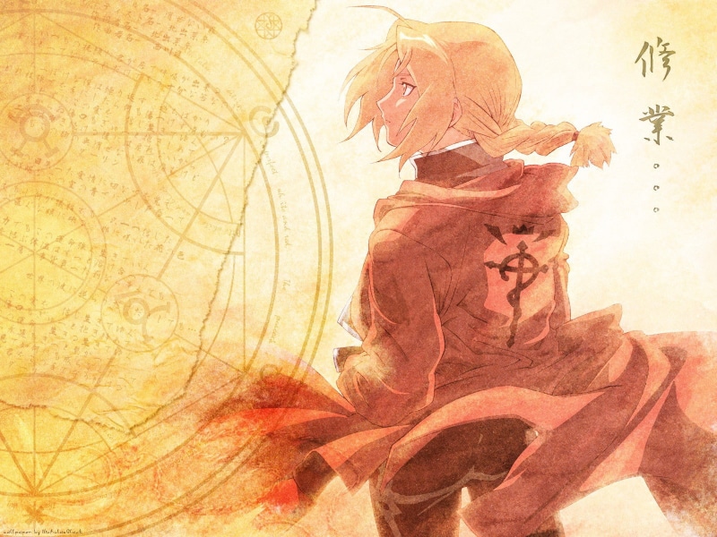 720P, Elric Edward, Full Metal Alchemist, anime