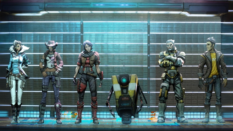 Borderlands: The Pre-Sequel, 1080P, Nisha (Borderlands), Athena (Borderlands), Wilhelm (Borderlands), Borderlands, Handsome Jack, Aurelia (Borderlands)