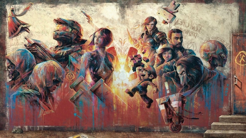 video games super mario mario bros_ the walking dead borderlands 2 mass effect halo dishonored assassins creed half life darksiders 2 jane shepard journey game claptrap