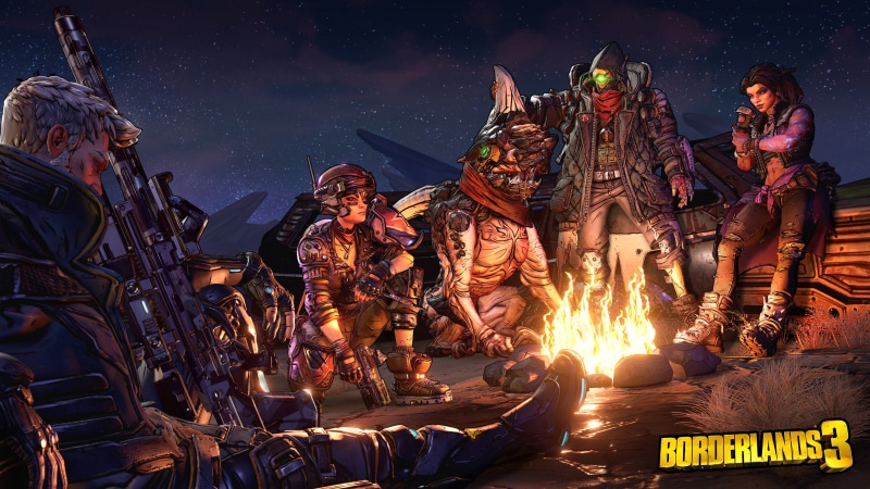 Zane (Borderlands), Borderlands, Moze (Borderlands), Borderlands 3, Amara (Borderlands), 4K, FL4K (Borderlands)
