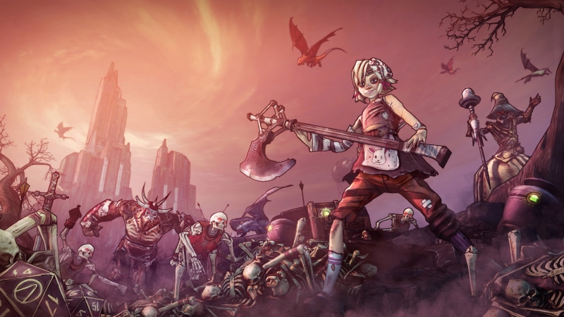 4K, video games, Tiny Tina, Borderlands 2