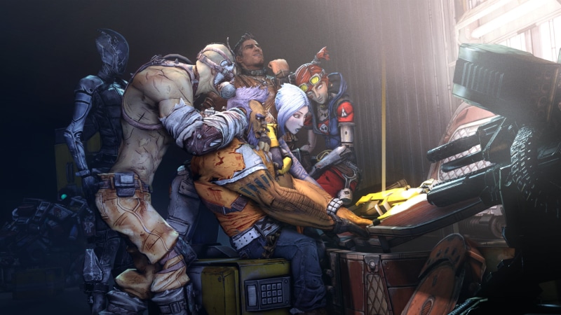 Zer0 (Borderlands), Borderlands, Axton (Borderlands), Borderlands 2, Gaige (Borderlands), 2K, Maya (Borderlands), Salvador (Borderlands), Krieg (Borderlands