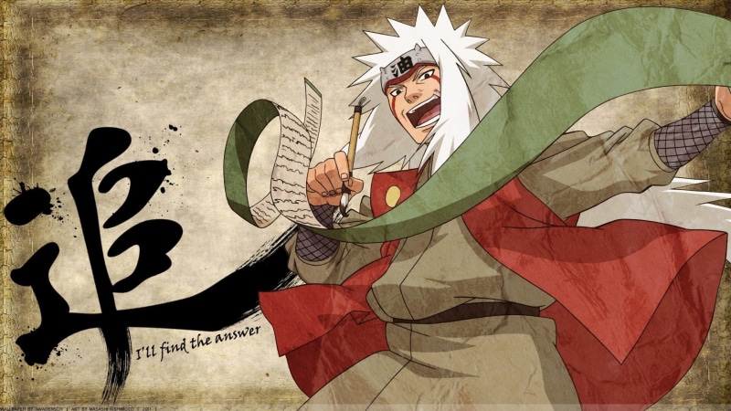 x, jiraiya, art, scroll, Naruto: Shippuden, manga, shippuden, hd, ninja, naruto, 1080P, sensei, anime