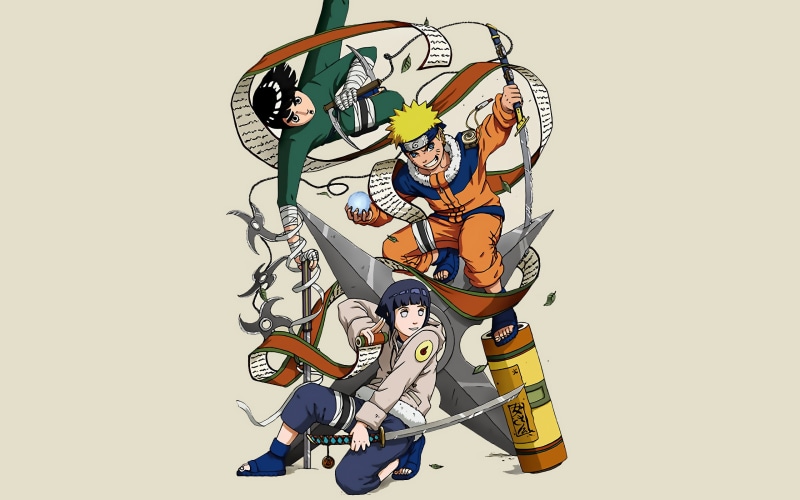 ninja, hinata, scroll, naruto, 2K, hyuuga, rock, shippuden, lee, uzumaki