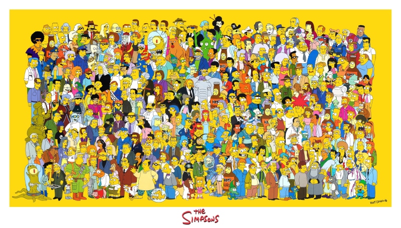 simpsons, cartoon, 4k, HD, 4K, 8k