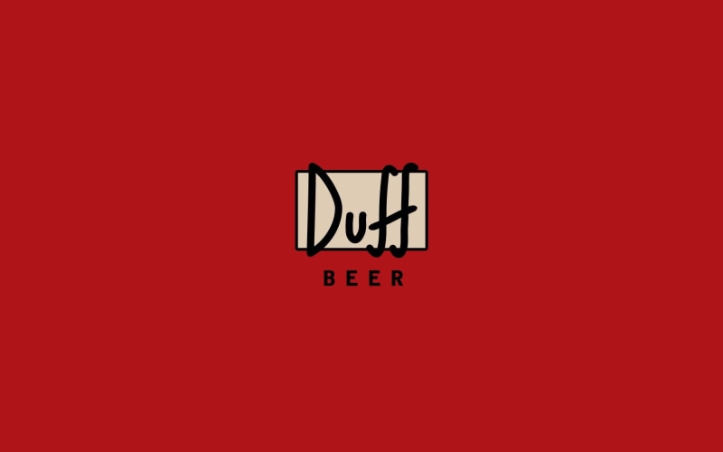guidance, beer, western script, text, red, indoors, no people, colored background, The Simpsons, information, communication, close-up, copy space, studio shot