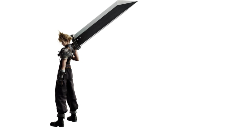 sword, cloud, Final Fantasy VII, buster, fantasy, games, 1080P, strife, x, art, final, vii, cloud strife, video, hd