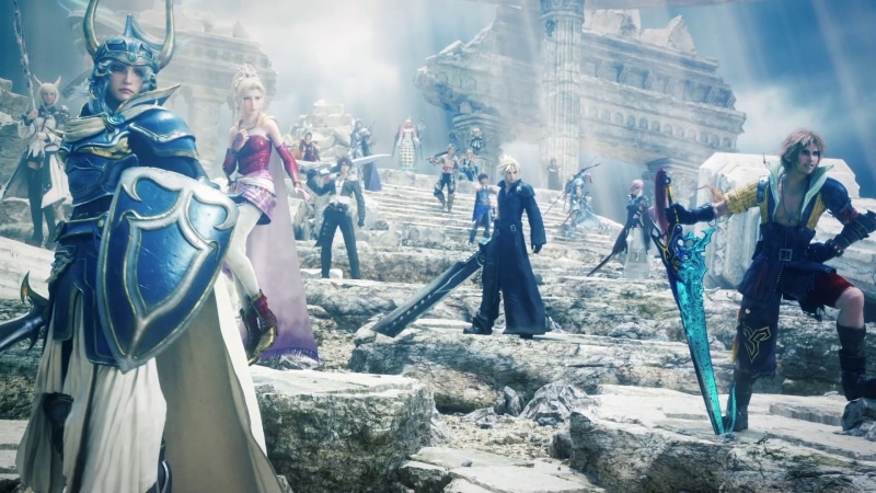 1080P, Cloud Strife, Dissidia Final Fantasy NT, Video Game, Lightning (Final Fantasy), Final Fantasy, Noctis Lucis Caelum