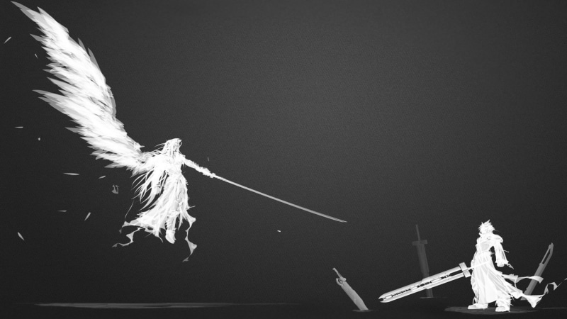 Sephiroth, 1080P, Cloud Strife, Final Fantasy VII