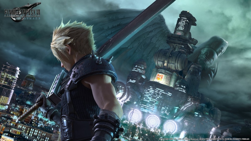 Final Fantasy VII, Final Fantasy, Video Game, Cloud Strife, 4K