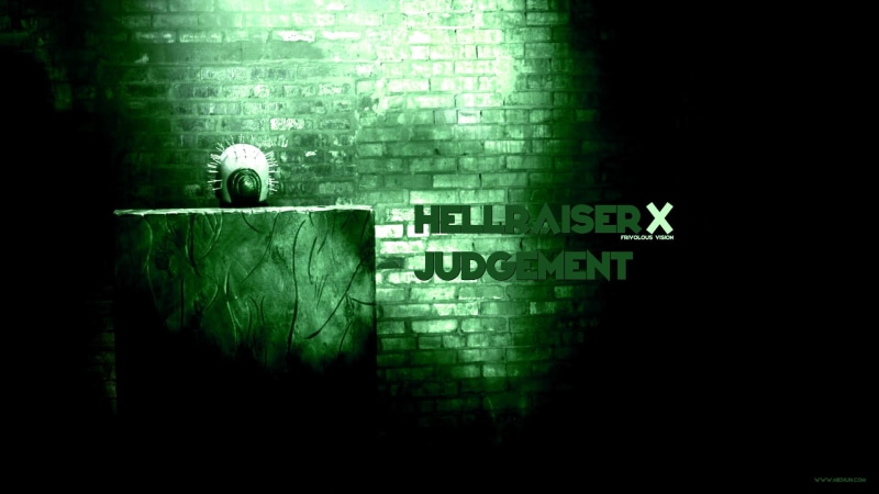 nightlife, close-up, brick, architecture, Hellraiser, sign, dark, no people, communication, illuminated, 1080P, green color, The Darkness 2, text, built structure