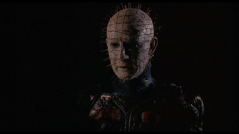 hellraiser, body part, human representation, human body part, 1080P, night, creativity, copy space, black background, adult, front view, looking at camera