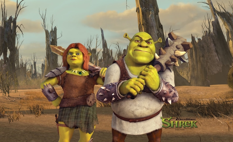 shrek forever after, representation, creativity, statue, poster, 1080P, art and craft, movie, shrek 4, female likeness, day, craft, sculpture, shrek and fiona