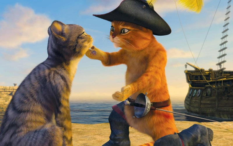 1080P, Puss In Boots, Shrek, Movie