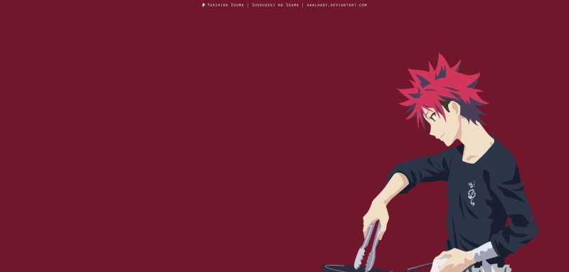 Food Wars: Shokugeki no Soma, Sōma Yukihira, Anime, 1080P