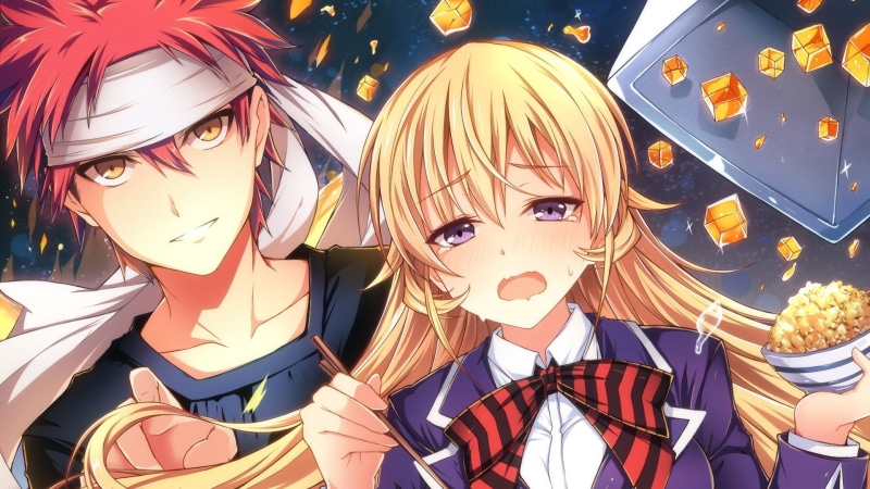 1080P, Sōma Yukihira, Anime, Food Wars: Shokugeki no Soma, Erina Nakiri