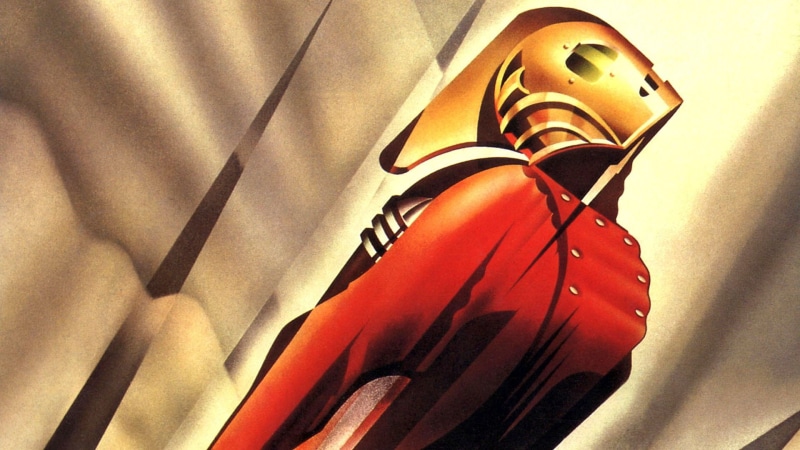 1080P, character, cartoon/comic, the, hd, gold, rocketeer, red, ultraman
