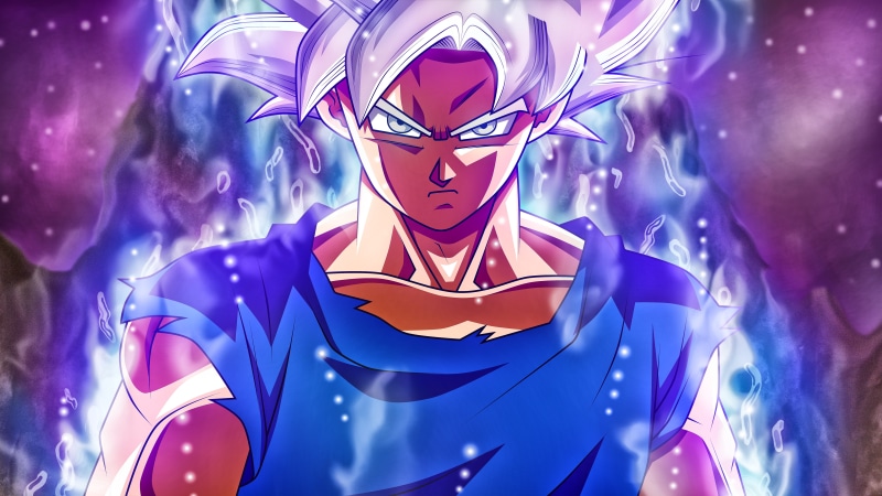 5K, Ultra Instinct Goku, 5K, HD, Super Saiyan Silver Goku, instinct, san, ultra, Dragon Ball Super, goku