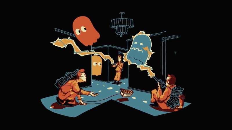 creativity, sky, technology, business, adult, food, connection, outdoors, Ghostbusters, animal wildlife, Pac-Man, nature, night, 1080P, crossover, communication