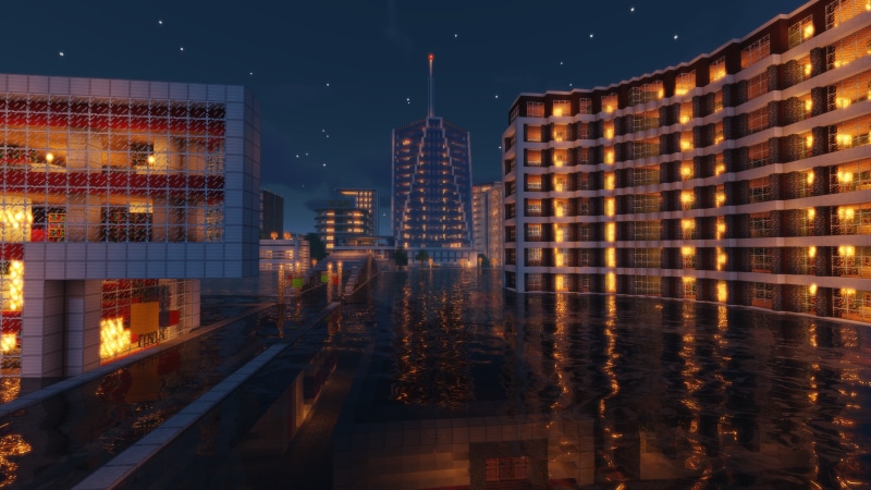 shaders, 8K, Minecraft