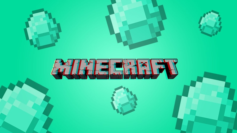 blue, green background, indoors, multi colored, directly above, blue background, technology, paper, still life, no people, 720P, Minecraft, studio shot