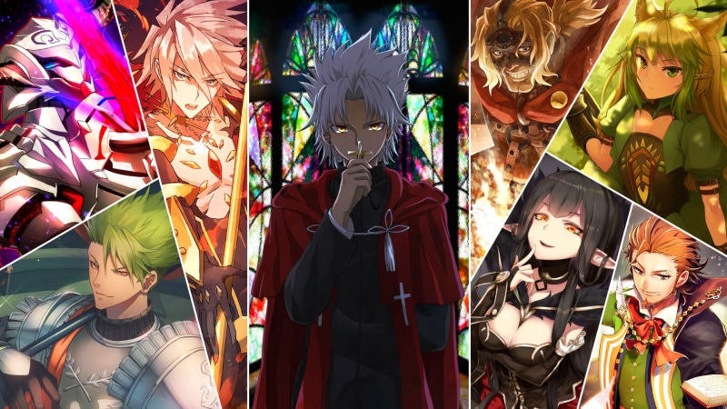 Mordred (Fate/Apocrypha), anime boys, anime girls, Assassin of Red (Semiramis) (Fate/Apocrypha), Fate/Apocrypha, Fate Series, 1080P, Atalanta (Fate/Grand Order)