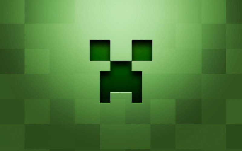 video games, creeper, 720P, Minecraft