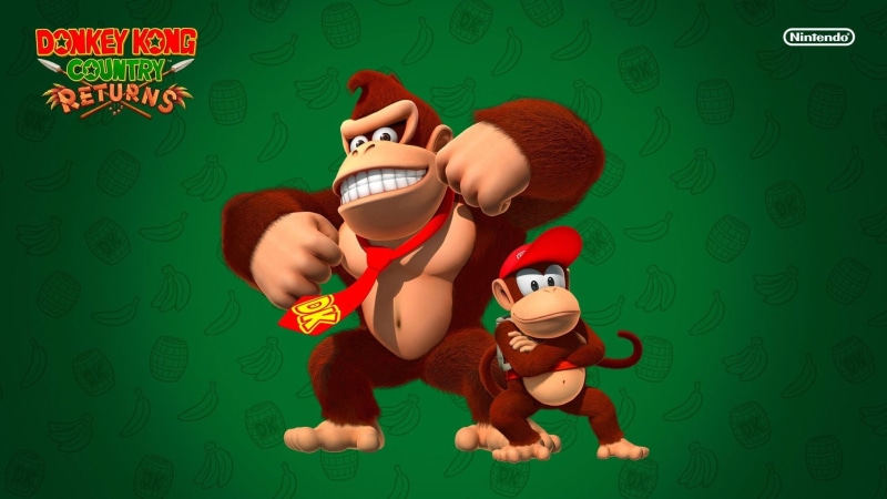 Donkey Kong Country Returns, Diddy Kong, 1080P, Donkey Kong