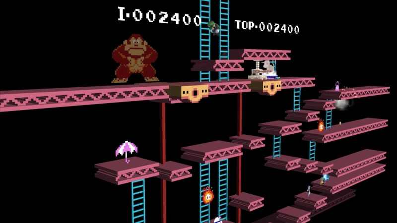 kong, hd, donkey, 1080P, 8, bit, video games