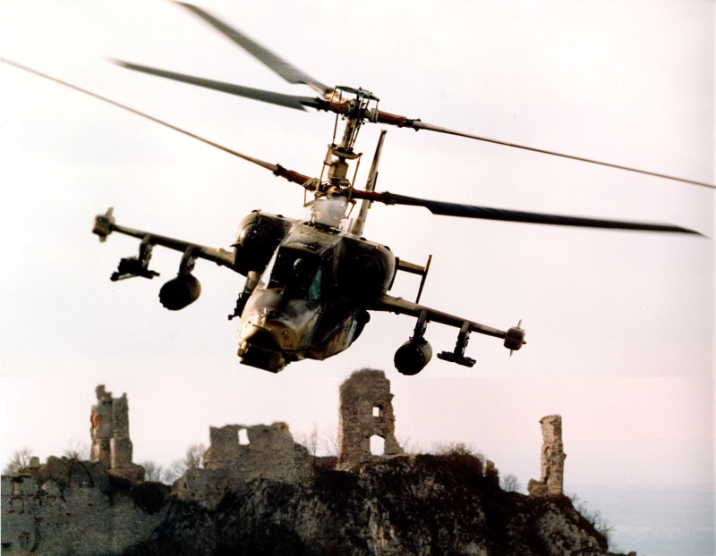 attack, helicopter, shark, soviet, weapon, ka 50, aircraft, russian, black, military, russia, gunship, 1080P, kamov