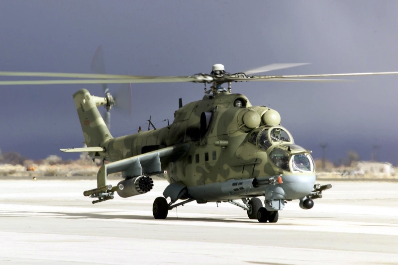 aircraft, hind, helicopter, russian, russia, weapon, military, 720P, mi 24, gunship