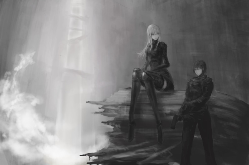 Cibo, Blame!, Killy, manga, 4K