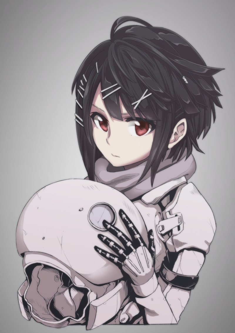 indoors, human body part, fashion, young adult, females, make-up, studio shot, women, anime girls, Blame!, 2K, human face, adult, holding, beautiful people
