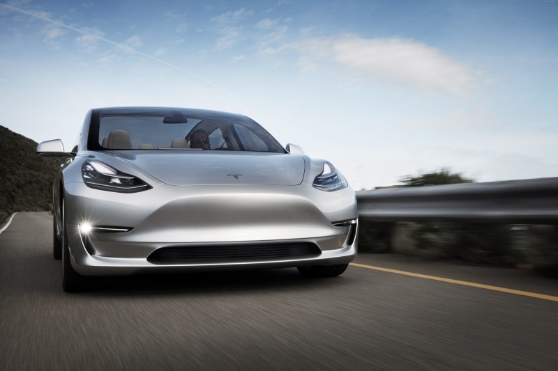 sedan, electric cars, Elon Musk, Tesla Model 3 Prototype, 8K