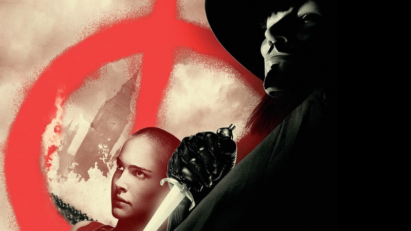 portrait, leisure activity, beautiful woman, make-up, females, one person, looking, fashion, 1080P, real people, movie poster, movies, beauty, V for Vendetta