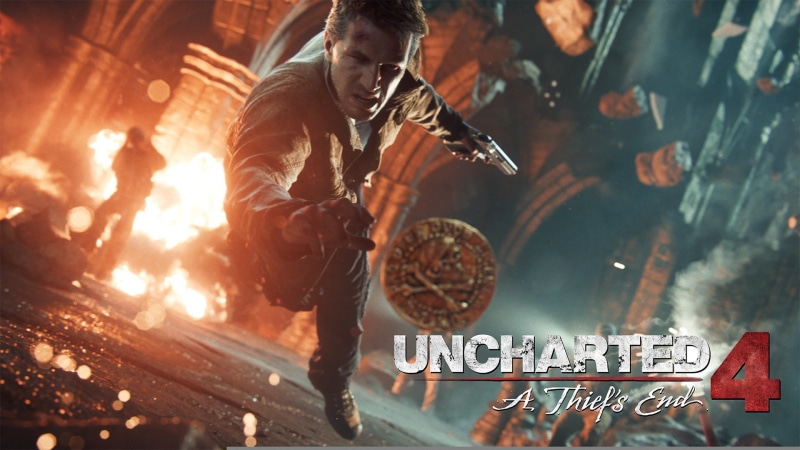 1080P, Uncharted™4: way of the thief, Naughty Dog, coin, Nathan Drake